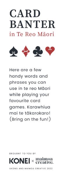 FREE - Card banter in te reo Māori