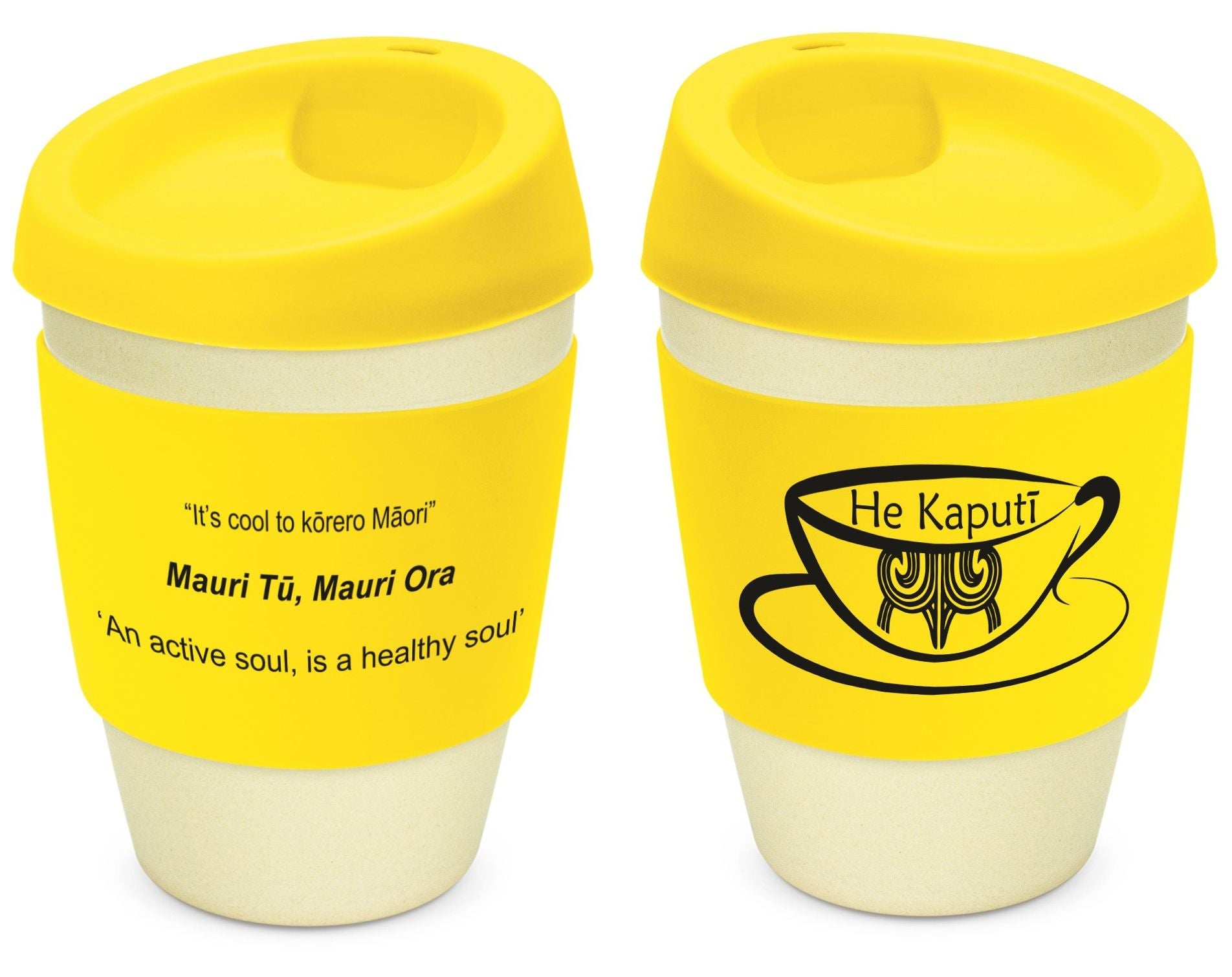 Mauri Tū Mauri Ora Keep Cups - 2 colours