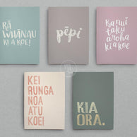 5 Pack Mixed Māhuri Range Greeting Cards