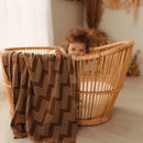 Poutama - Knitted Blanket