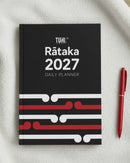 B5 Day Per Page Rātaka 2027 Black Koru