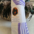Organic Muslin Wrap - Whenua (Land) Purple