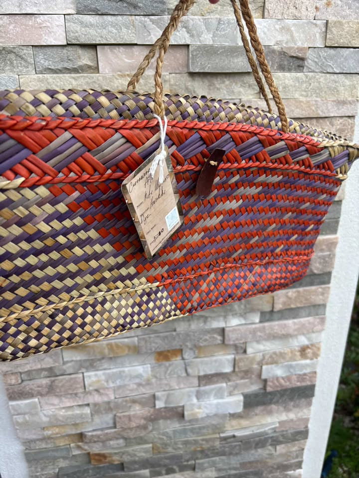 Kete Whakairo - dyed