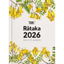 Tuhi Bilingual Diary Day Per Page Rataka 2026 Kowhai Flower