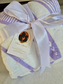Maori Baby Blanket - Moemoeā (Dream) Purple