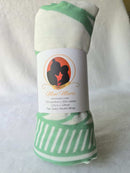 Organic Muslin Wrap - Whenua (Land) Sage green