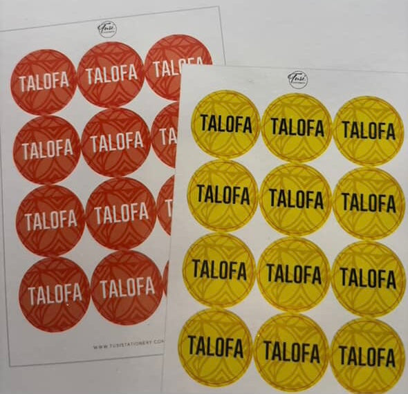Samoan - Talofa Stickers Mix