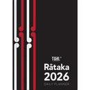 Tuhi Bilingual Diary Day Per Page Rataka 2026 Black Koru