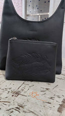 2PC Leather Cross Bag