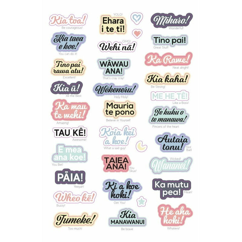 Māori Mega Sticker Set
