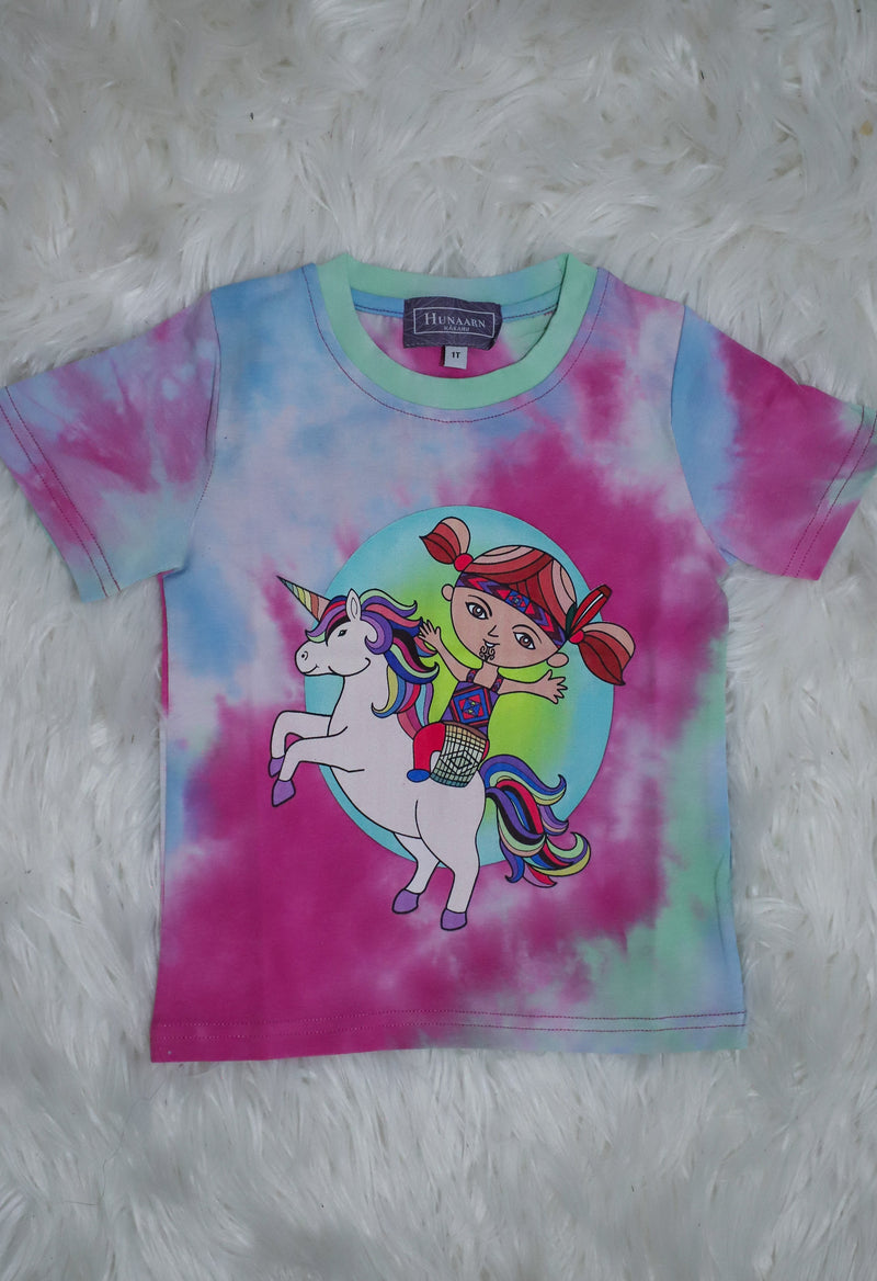 Te Heikura Tie Dye Tee Shirt