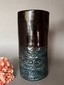 Black small vase