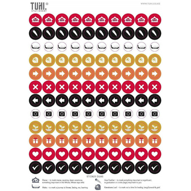 Māori Mega Sticker Set