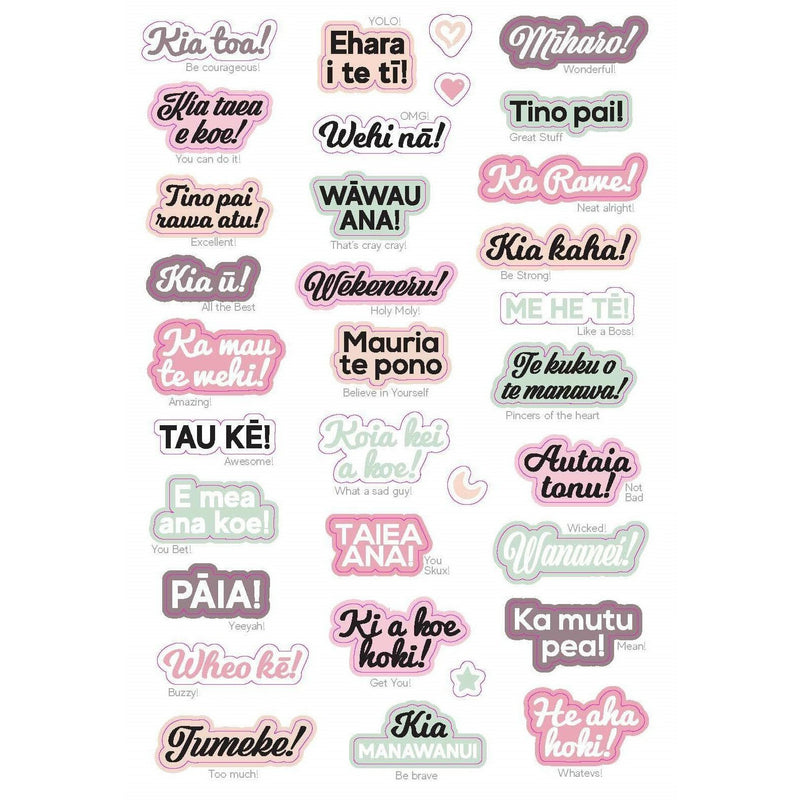 Māori Mega Sticker Set