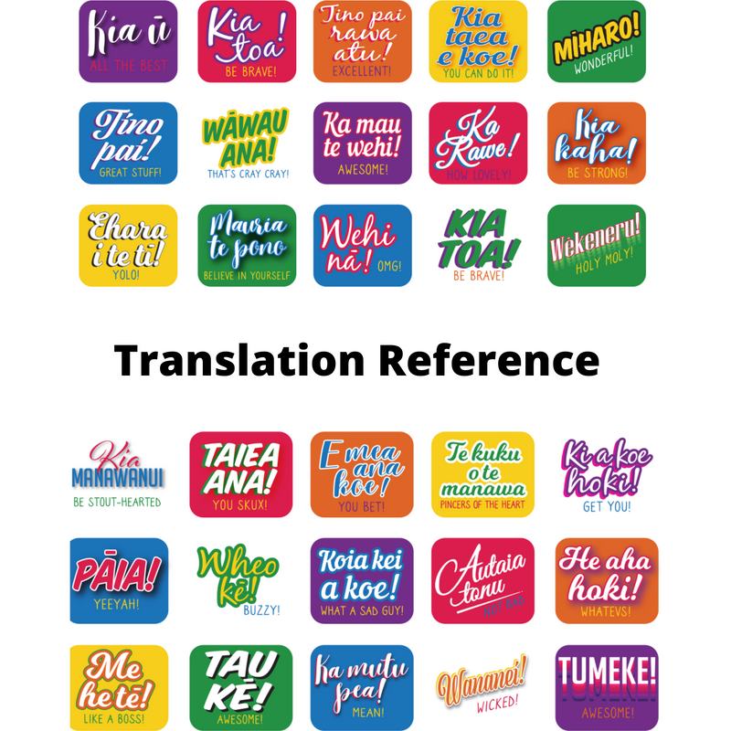 Tamariki Encouragement Stickers