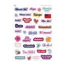 Samoan Seki Sticker Set