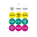 Samoan Seki Sticker Set