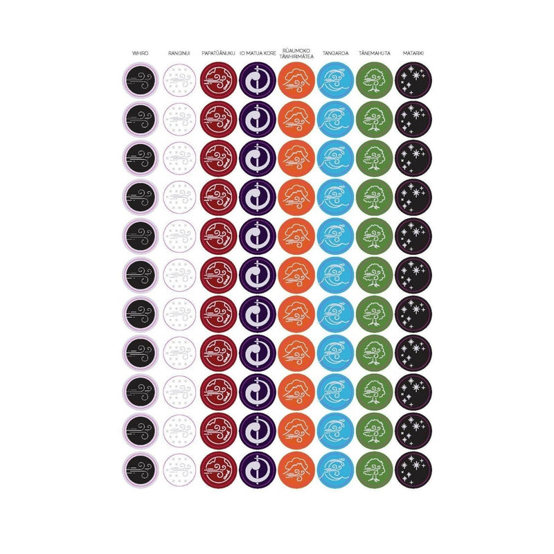 Māori Mega Sticker Set