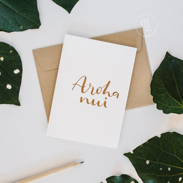 'Much love' Greeting Card