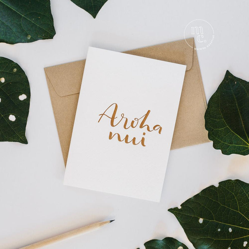 'Much love' Greeting Card