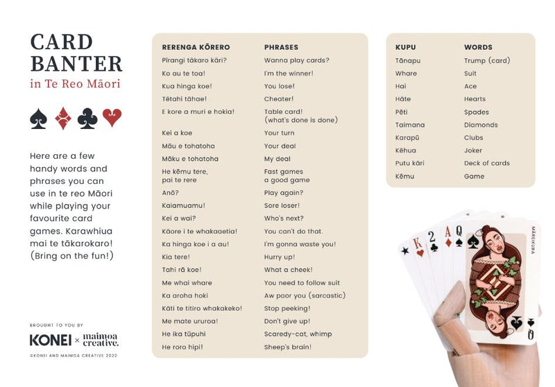 FREE - Card banter in te reo Māori