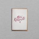 'Meri Kirihimete' Greeting Card