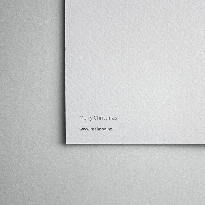 'Meri Kirihimete' Greeting Card