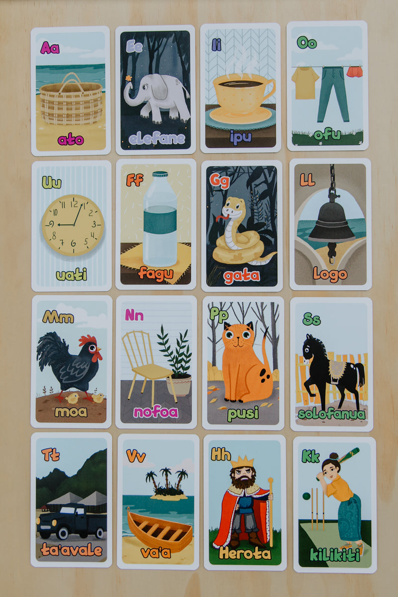 Faitau Pi - Samoan alphabet