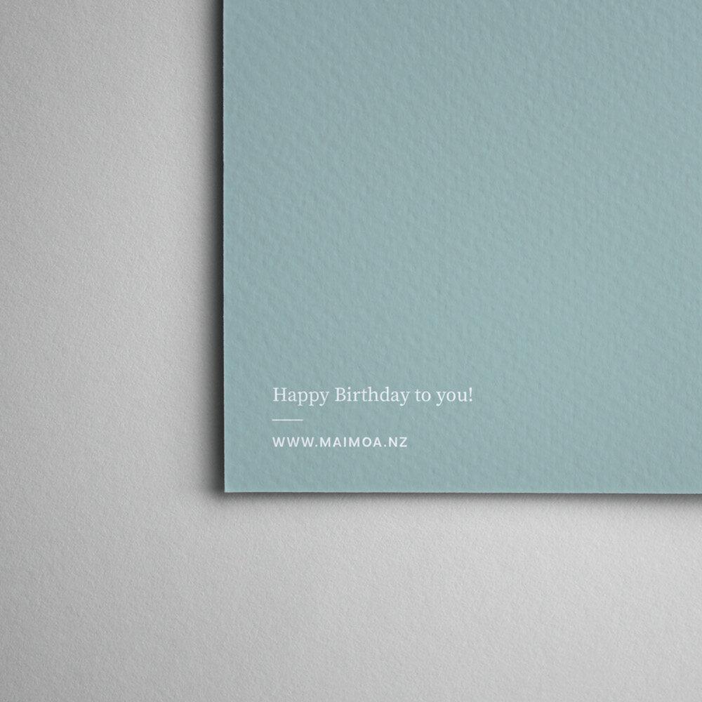 'Happy birthday to you' Greeting Card
