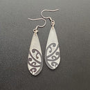 Roimata acrylic earring