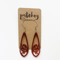 Roimata cut out earring